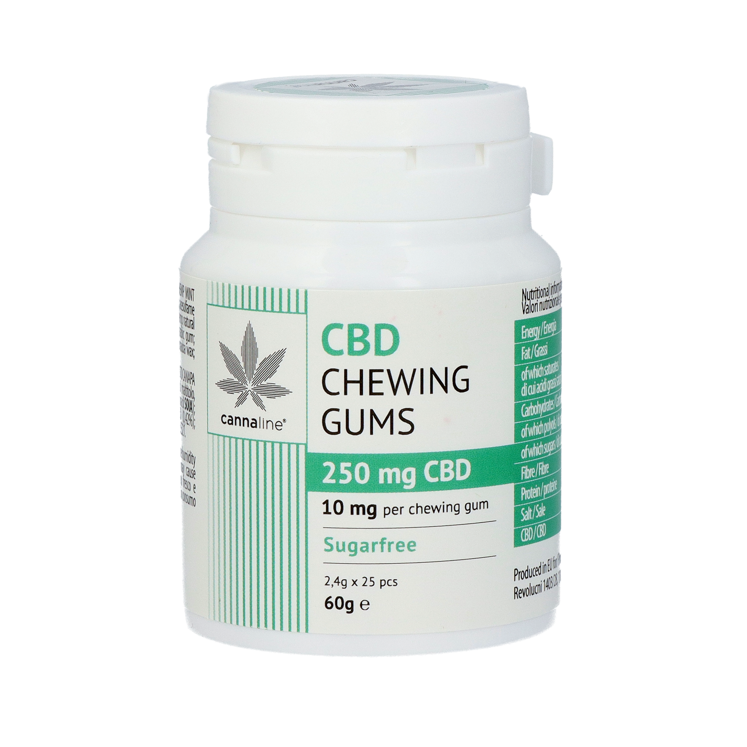 Cannaline CBD Chewing Gums - Cannaline - Highest Quality Hemp And CBD ...